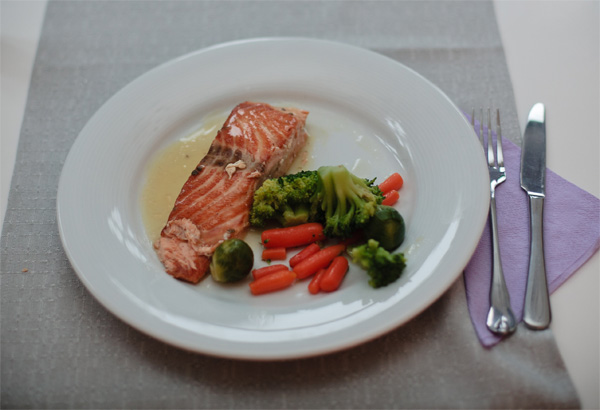 salmonvegetables