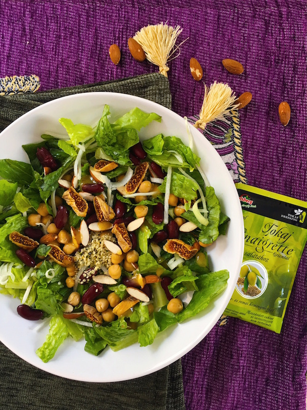 salata din gradina cu sos oriental de la Eisberg